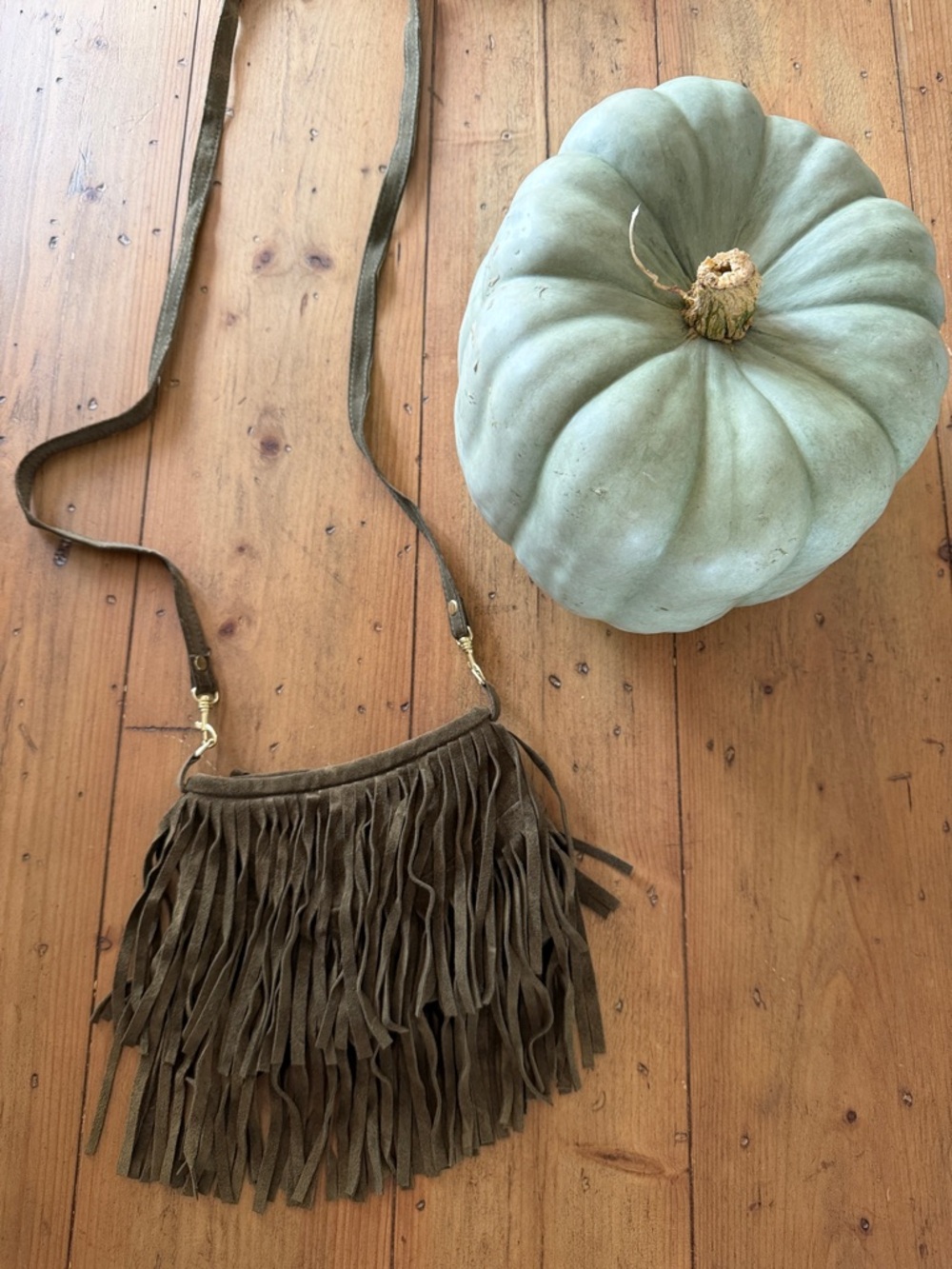 JJ Winters small fringe crossbody